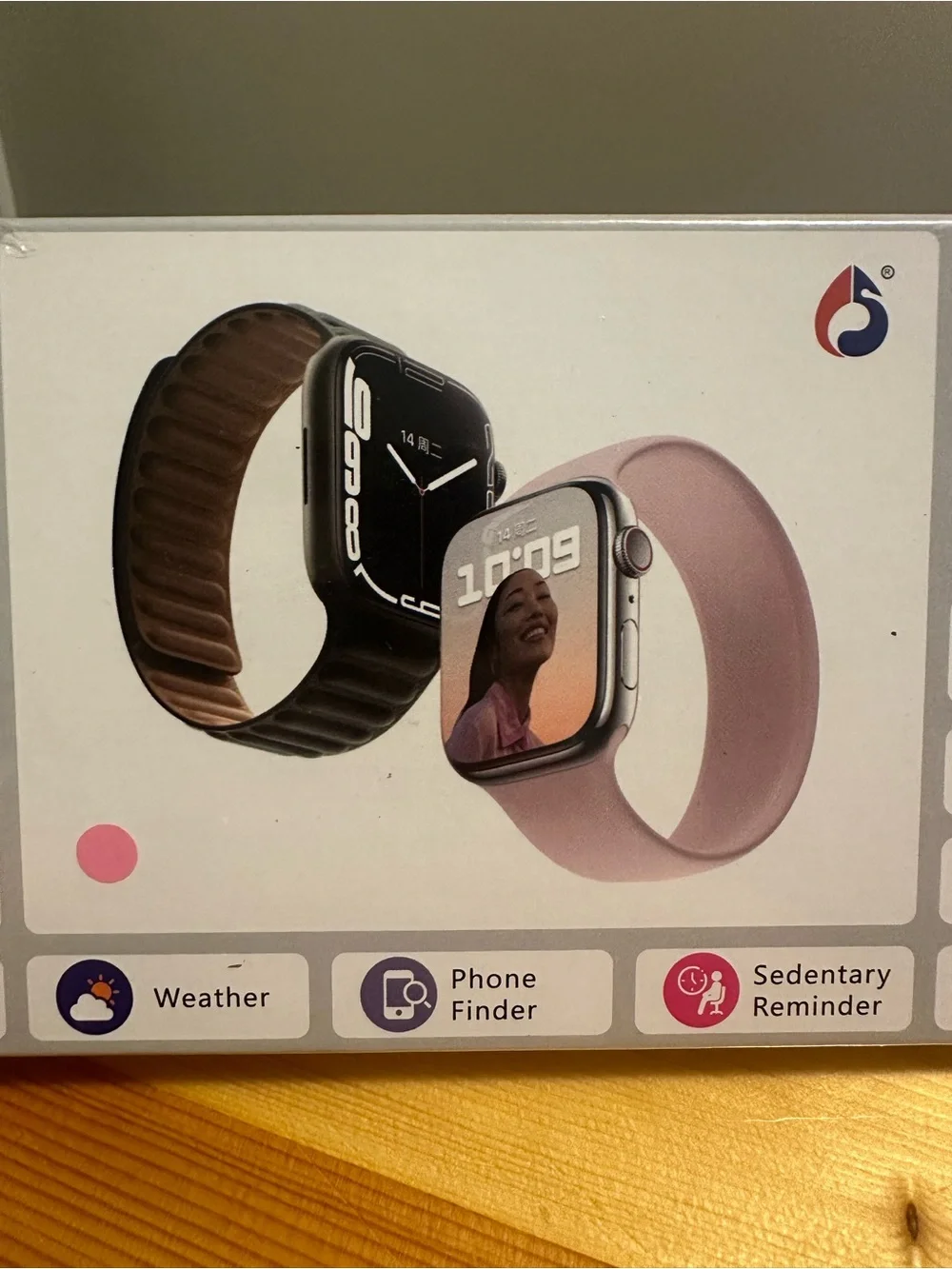 Smartwatch - Rose Pink and Black